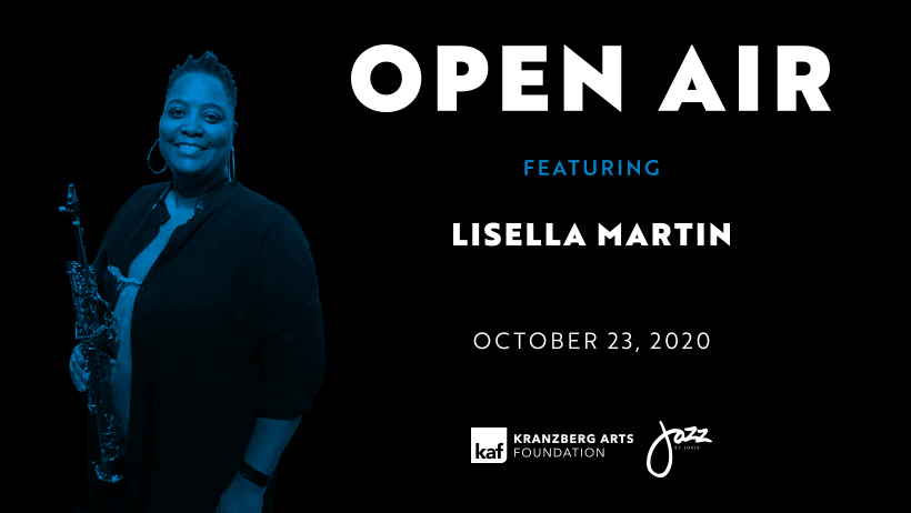 Open Air ft. Lisella Martin on Oct. 23, 2020, outside The Grandel in Grand Center, St. Louis, MO