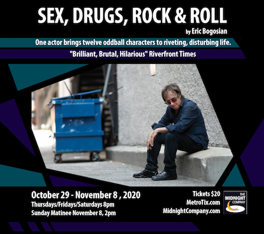 The Midnight Company presents 'Sex, Drugs, Rock & Roll' at The Kranzberg, Oct. 29-Nov. 8